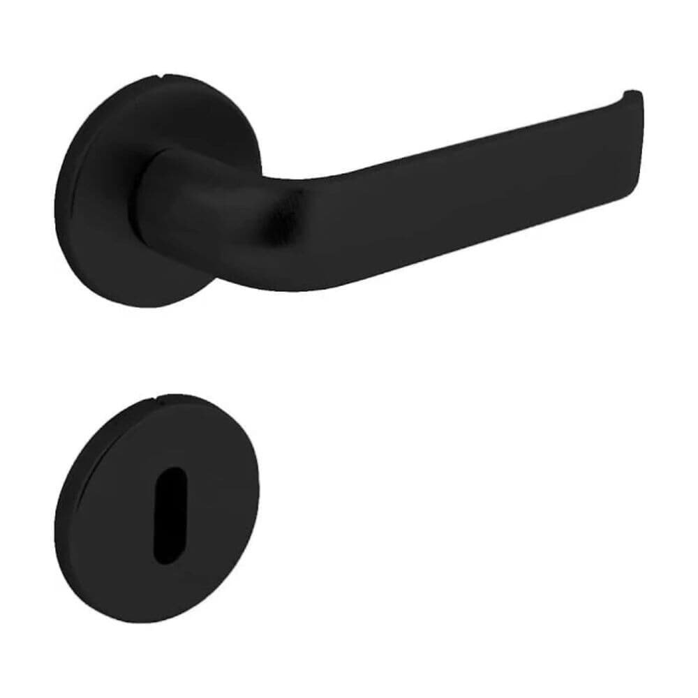 Fechadura Victória Interna 40mm Roseta Preta 408449/40 Zep Arouca