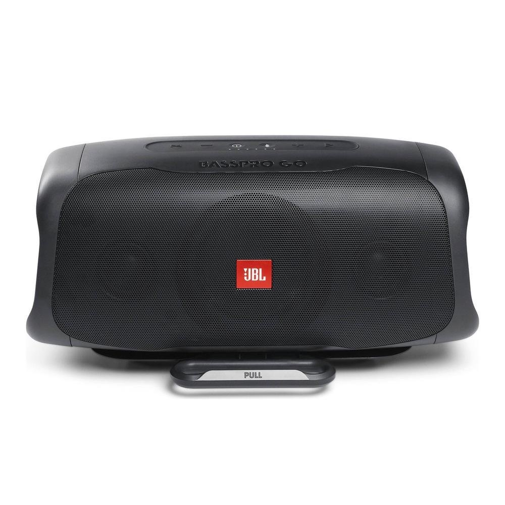 Caixa De Som Portatil Potente, JBL Bass Pro Go, Preta, Bluetooth