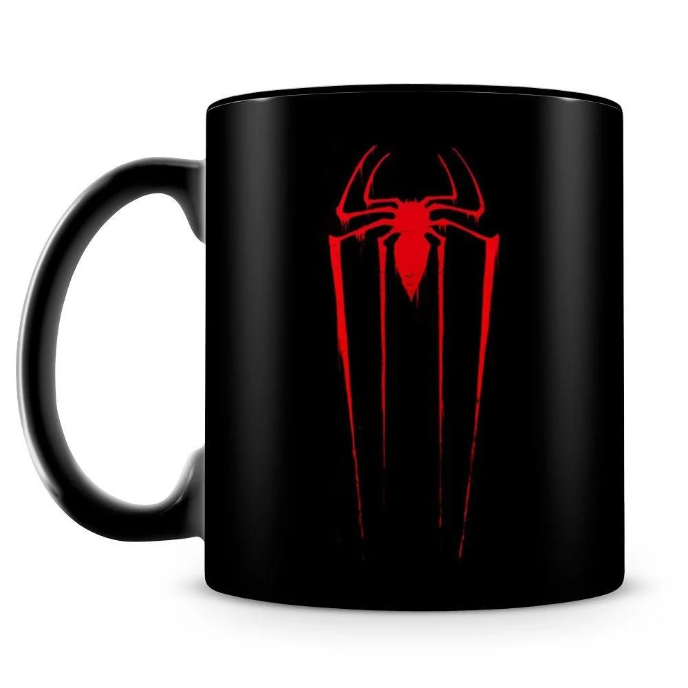 Caneca Homem Aranha (100% Preta)
