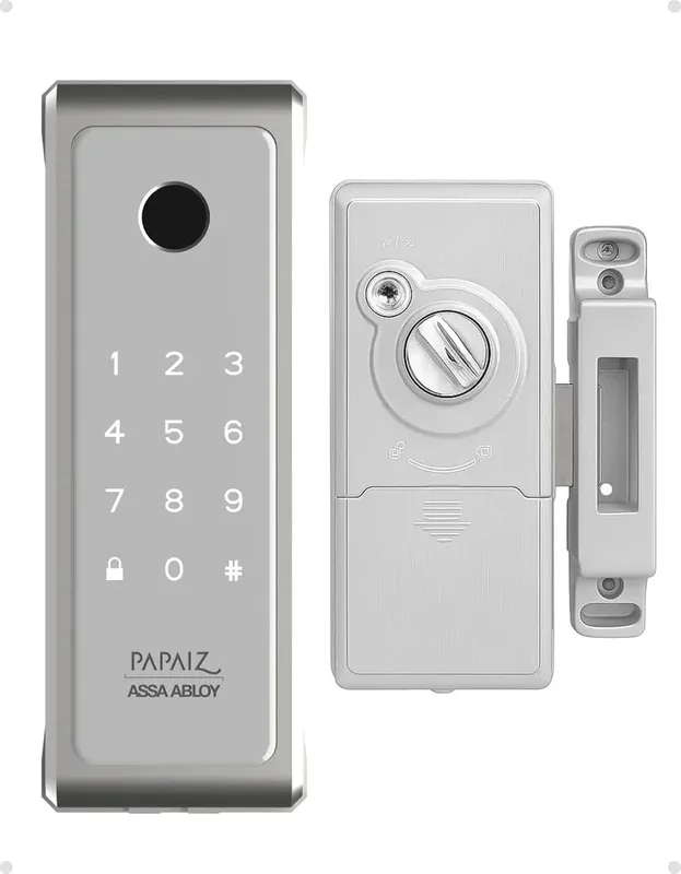Fechadura Digital De Sobrepor Sl140 Biometria Senha Touch
