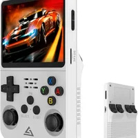 Console Portátil Retrô R36s Linux Tela Ips 3.5" C/ Cartão Tf White - Branco
