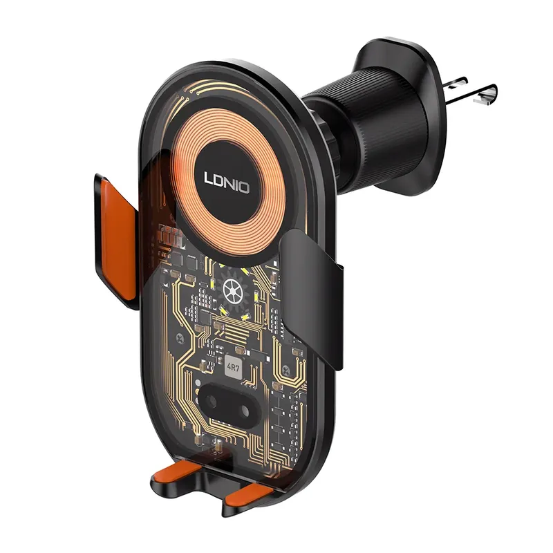 Suporte Ldnio Ma30 Magnético Veicular Carga 15w Sensor 360°