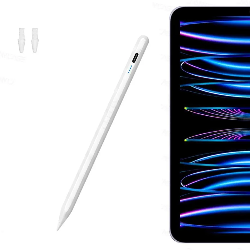 Pencil Caneta Touch Magnética P/ios Ipad Desenho Escrita Usb