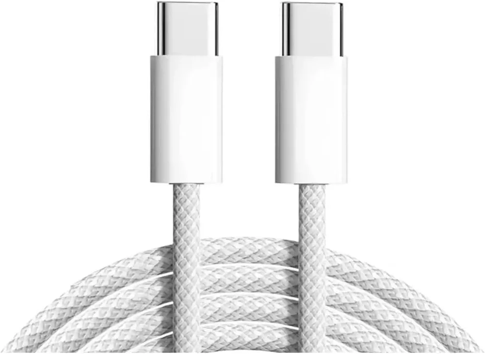 Cabo Usb C Profissional Indestrutível 1 Metro Para Iphone 16 Iphone 15 16 Pro Iphone 17 Air 17 Pro Max Iphone 15 Pro (carregamento Até 60w Transmite