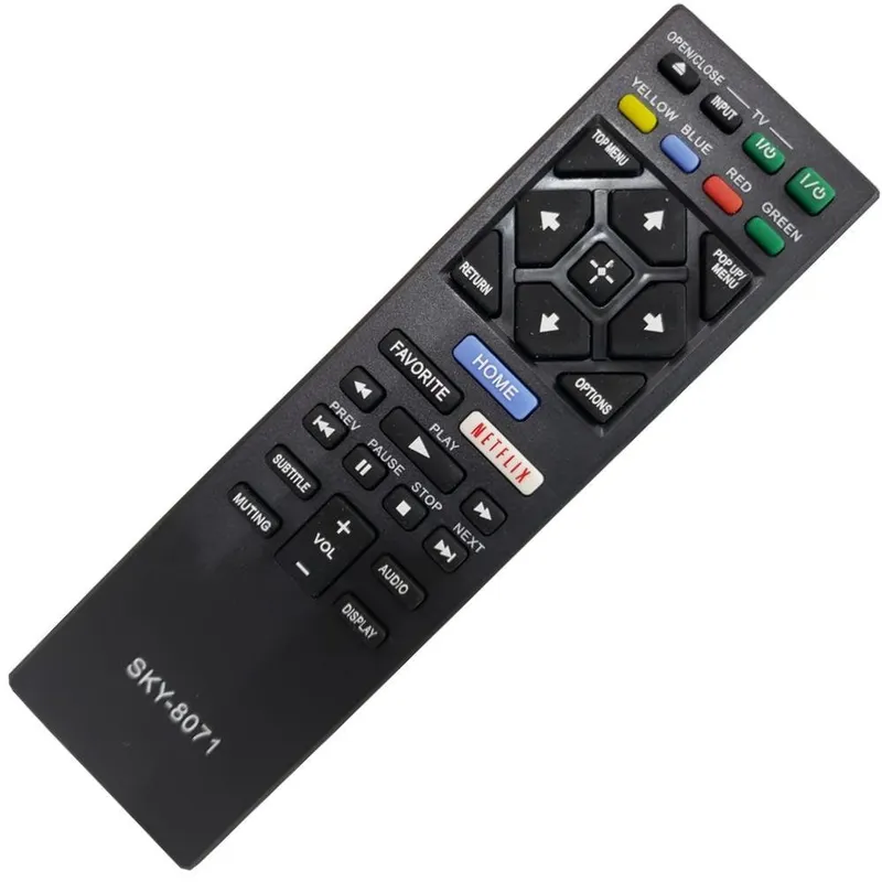 Controle Compatível Dvd Blu-ray Sony Rmt-vb100u Bdpbx350 Sky-8071