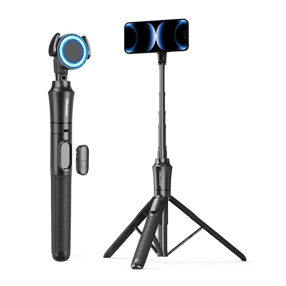 Tripé Magnético Ubeesize 72'' P/ Celular Iphone Selfie Stick