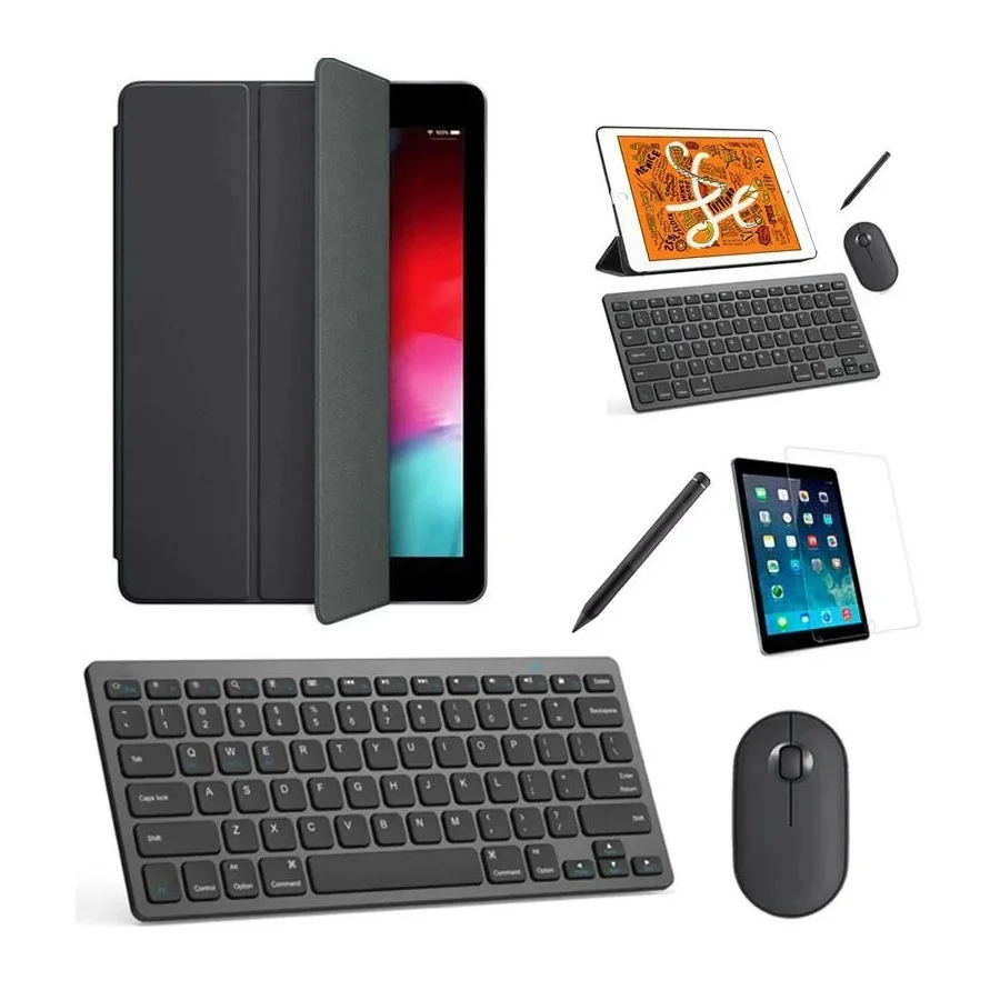 Capa Smart Preto Teclado, Mou, Pel, Can Stylus P/tablet 8 10.2