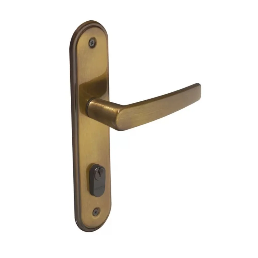 Fechadura Concept Externa 40mm Espelho Bronze Oxidado 401-40cb Bx Ccz-55 Pado