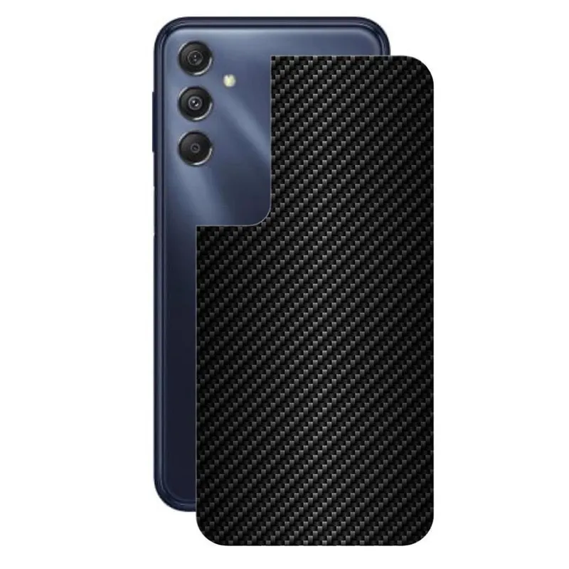 Película Para Samsung Galaxy M34 5g,Traseira De Fibra De Carbono, Preta