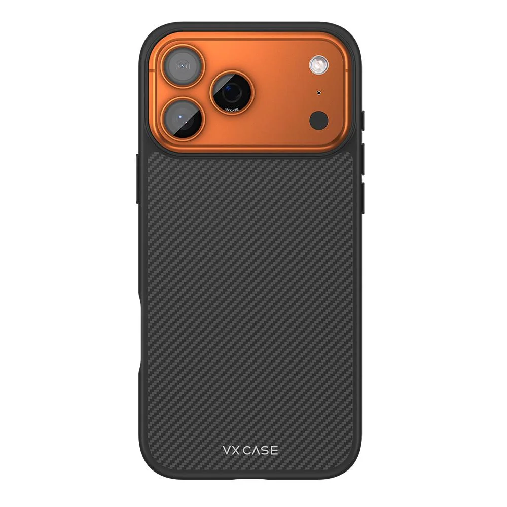 Capa Magsafe Iphone 17 Pro Max - Kevlar - Preta