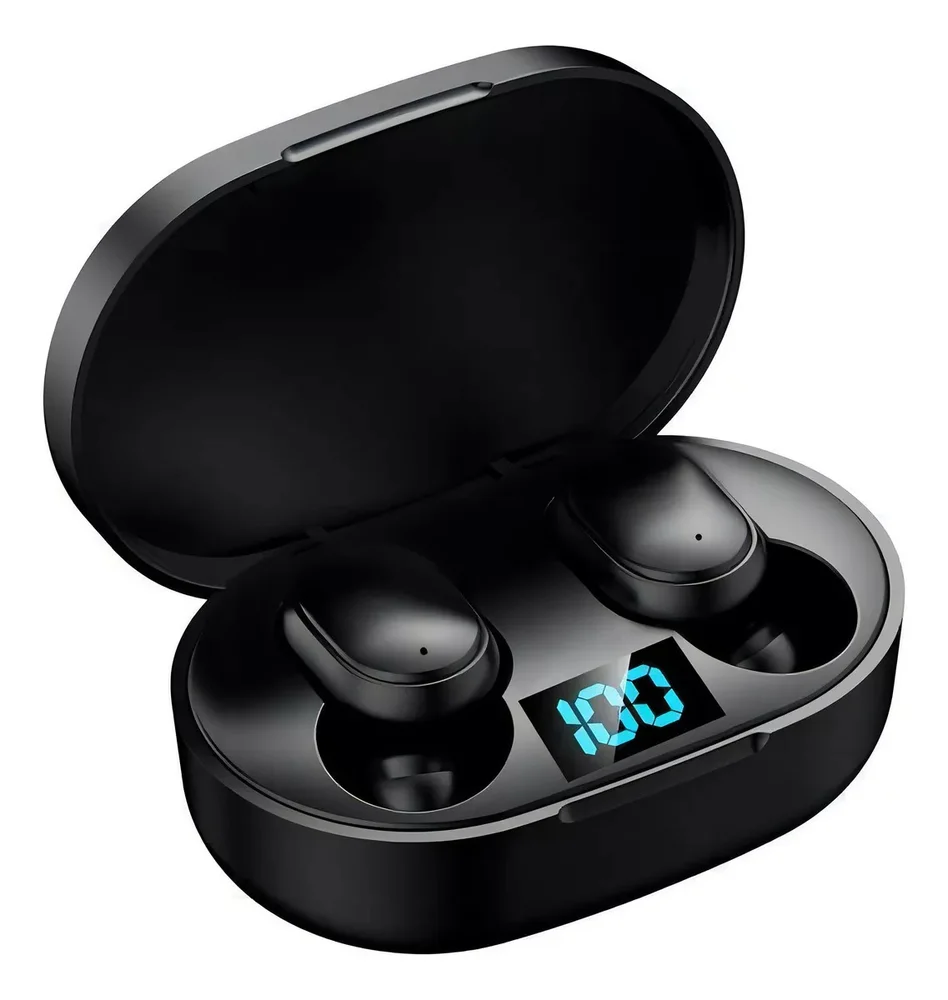 Headphone Bluetooth Tws Case Com Display Lcd Lehmox Lef-e6s