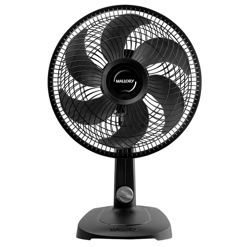 Vent 30cm Mallory Turbo Compact - B94401862 Preto/grafite 220 Volts