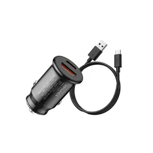 Carregador Carro Awei C-706 Pd 20w + Qc 18w Compacto E Seguro