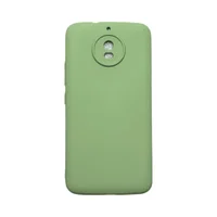 Capa Moto G5s Silicone Aveludada Colorida Capinha Anti Impacto Moto G5s:verde Bebê