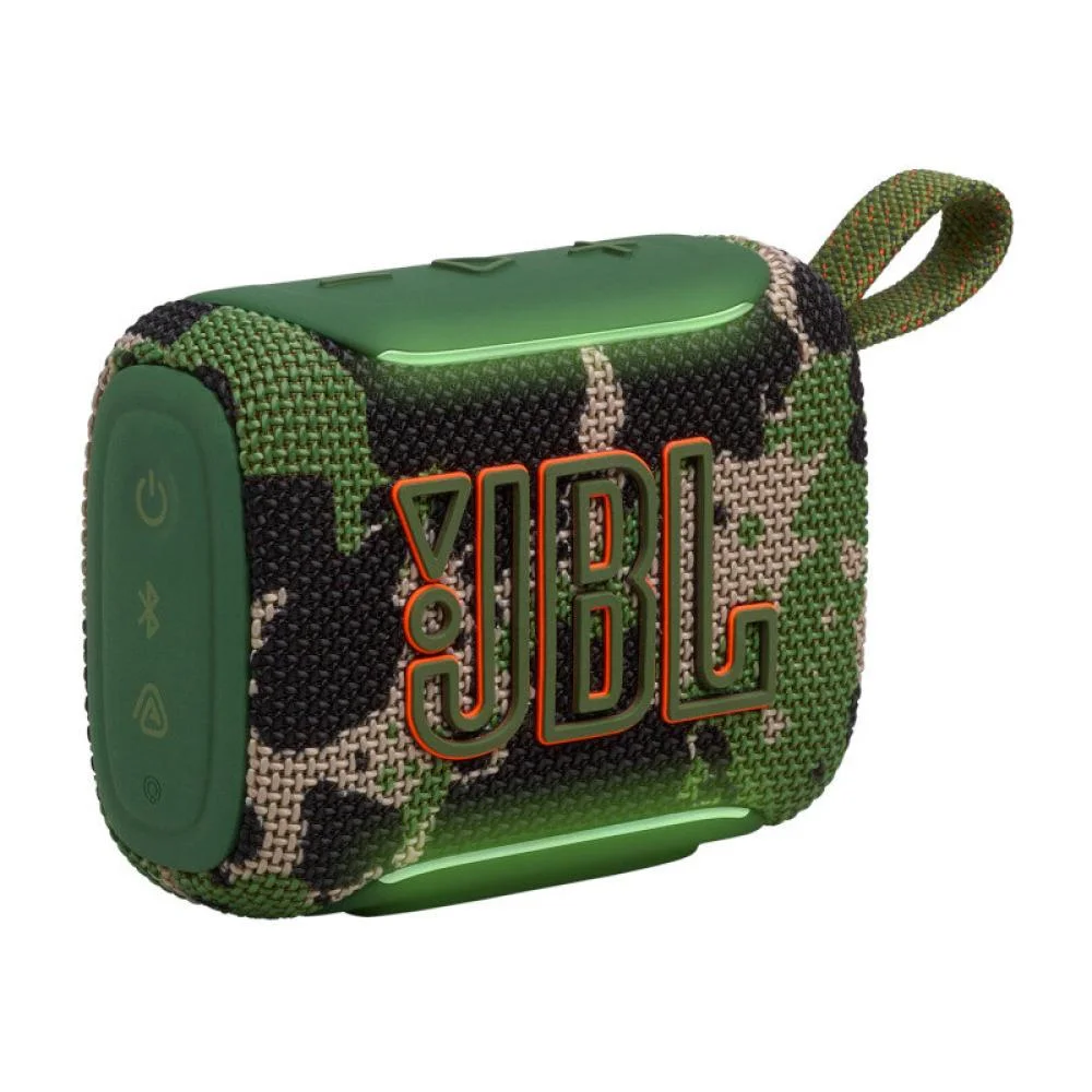 Caixa De Som Bluetooth Jbl Go 5 Camuflada