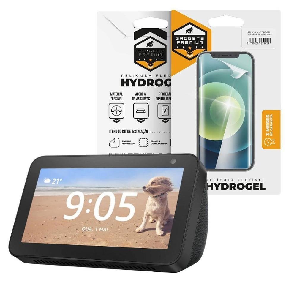 Película Para Alexa Echo Show 5 - 1° Geração 5,5 Polegadas, Hydrogel Hd - Gshield