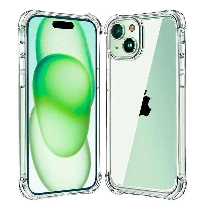 Capinha Capa Silicone Tpu Anti Impacto Para Iphone 15