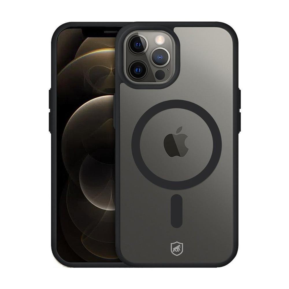 Kit - Capa Para Iphone 12 Pro + Magsafe, Carregador - Gshield