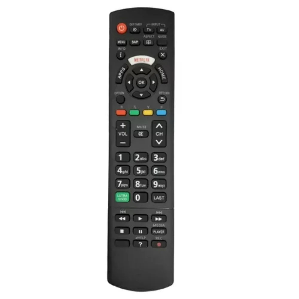 Controle Compatível Com Tv Smart Panasonic Viera Netflix Tnq