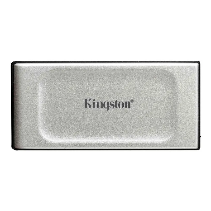 SSD Externo Kingston XS2000, 500GB, USB 3.2 Gen 2x2, Portátil, Leitura: 2000 MB/s, Gravação: 2000 MB/s, Prata - SXS2000/500G