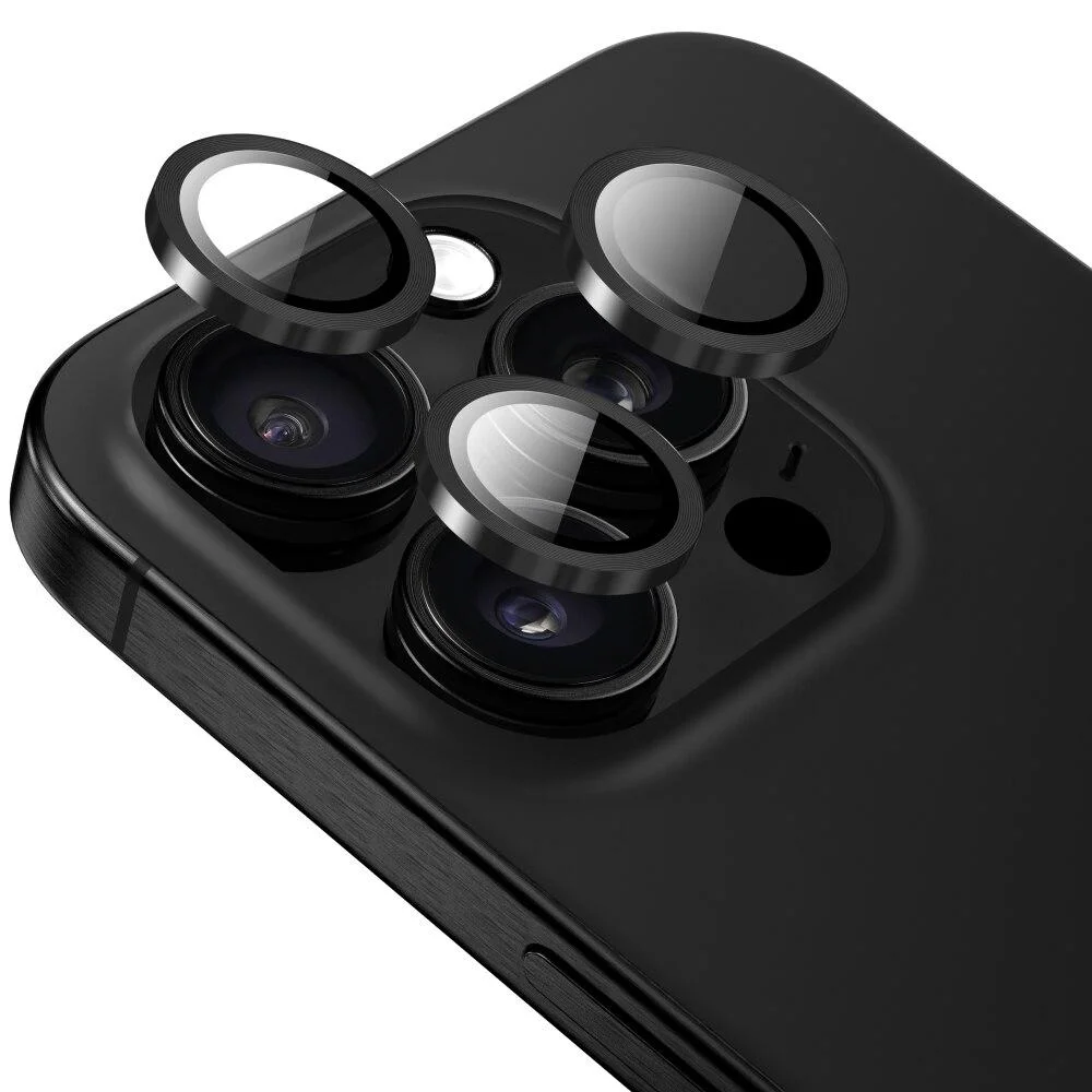 Película Para Câmera Iphone 16 Pro/ 16 Pro Max, Iplace, Aro Preto