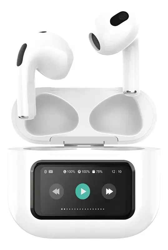 Fones Bluetooth Touch Anc Com Tela De Lcd E Equalizado