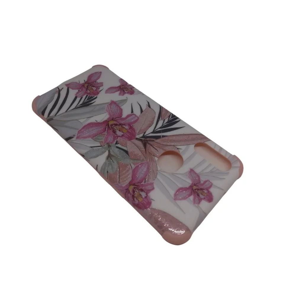 Capa Capinha De Celular Samsung Galaxy A10s Super Resistente Cor:rosas Plantas