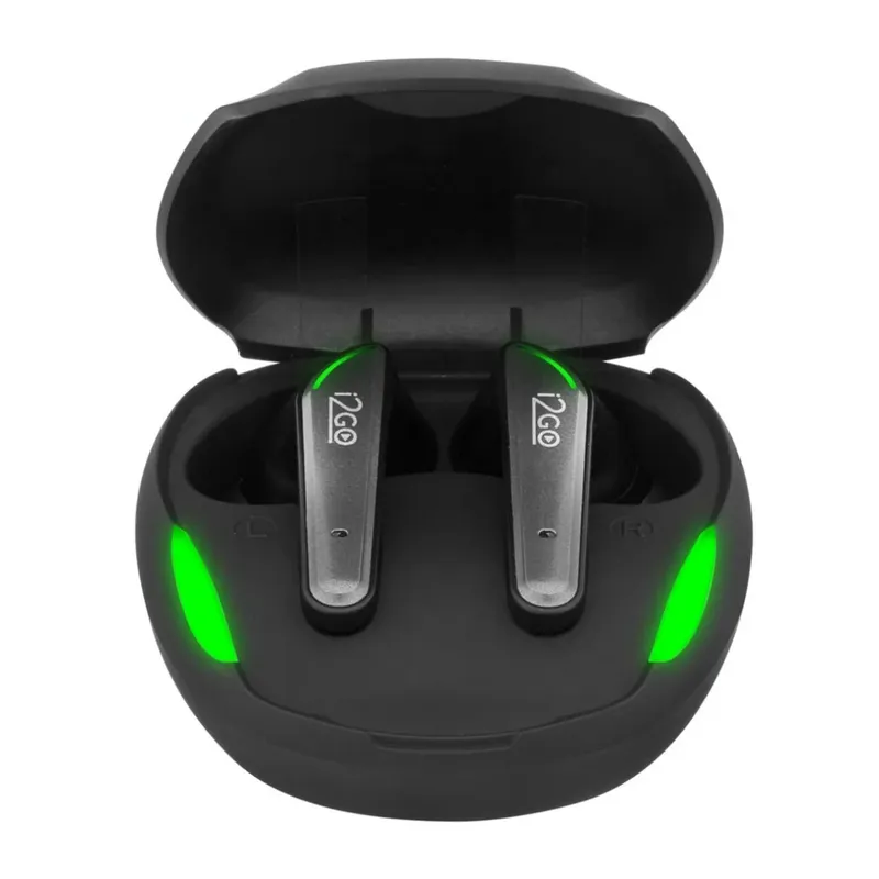 Fone De Ouvido Bluetooth Tws Gaming I2go+estojo Carregamento