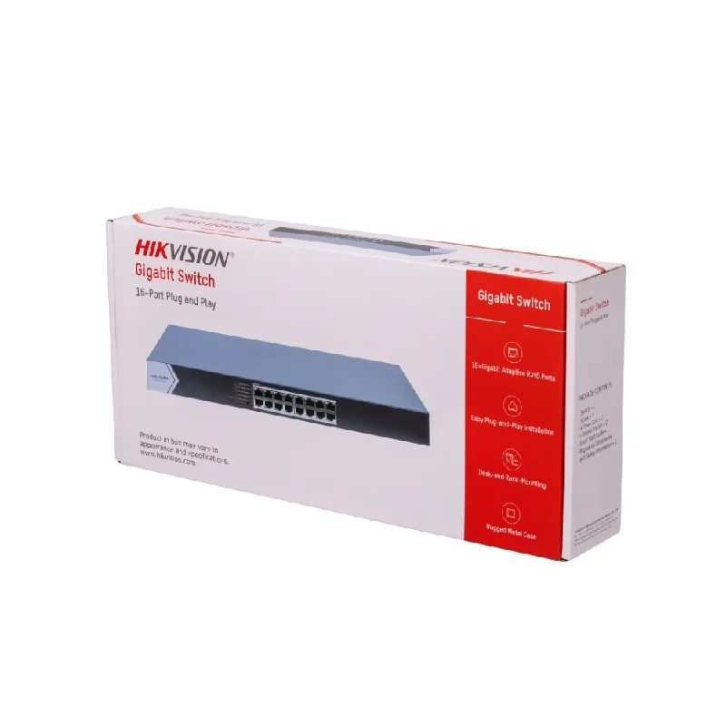 Switch Hikvision 24 Portas Giga Lan Alta Performance Ds-3e0524-e