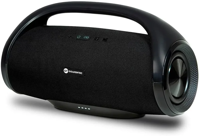 Caixa De Som Bluetooth Tws Goldentec Gt Move.