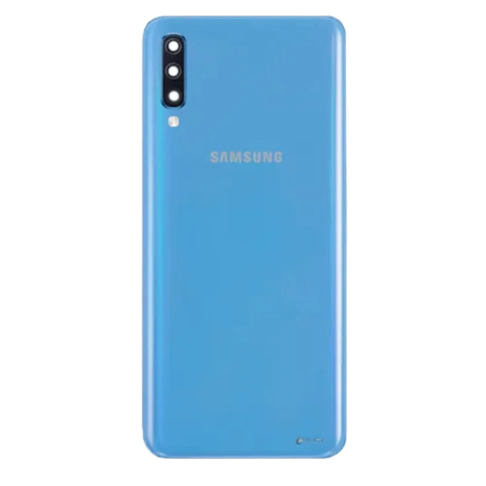 Tampa Traseira Samsung Galaxy A70 Azul Modelo A705