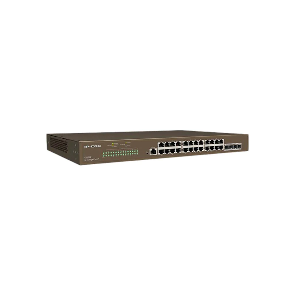 Switch Ip-com L2 G3328f Gigabit 24 Portas + 4 Sfp Gerenciável 10/100/1000