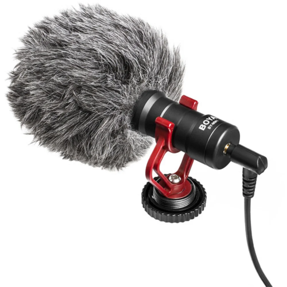 Microfone Boya By-mm1 Condensador Cardióide