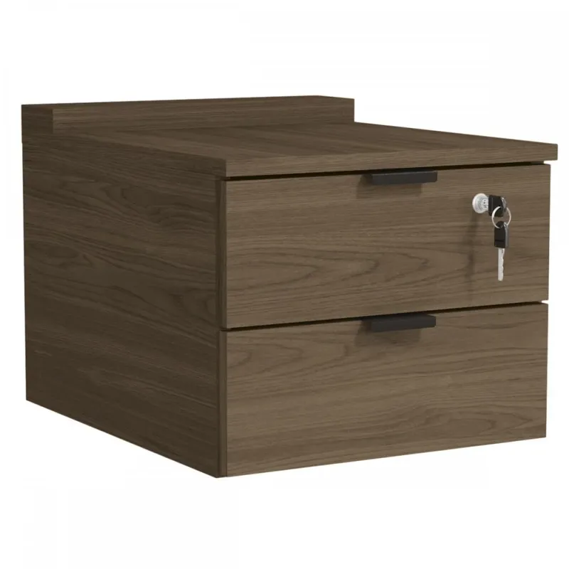 Gaveteiro De Mesa 2 Gavetas Munique F199 - Kappesberg