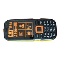 Telefone Antigo Cat B68 Cel Phone 4g Cam Bat 2500 Som Alto