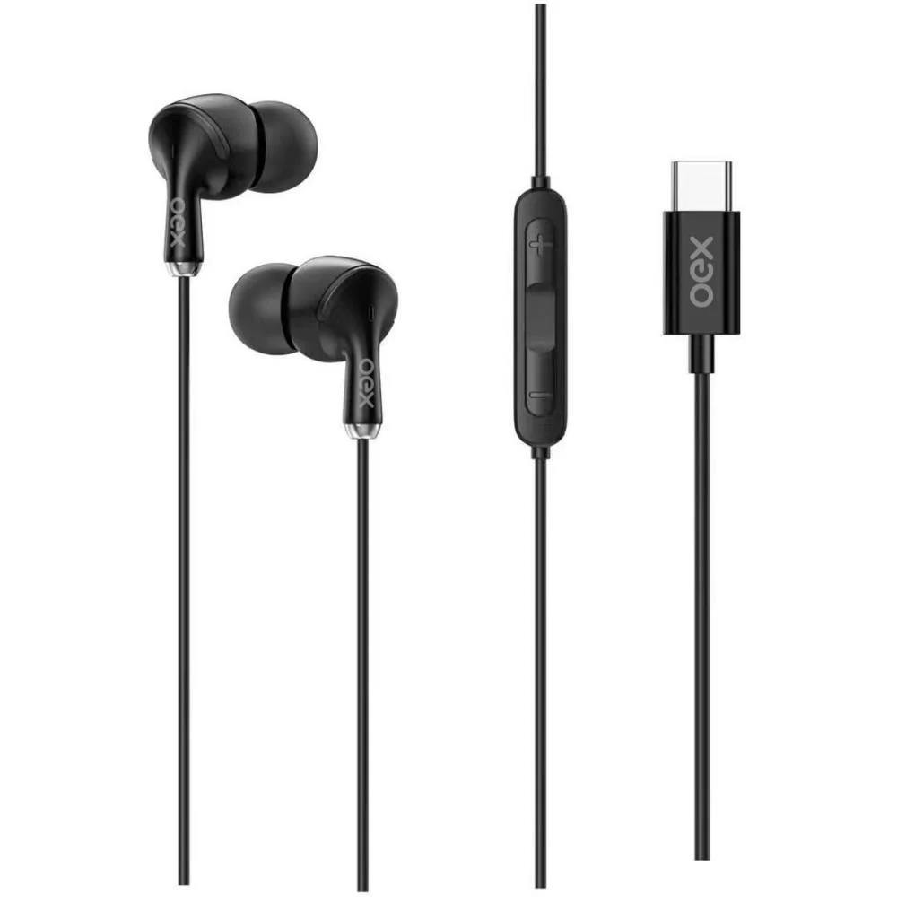Fone De Ouvido Sync Type-c Preto