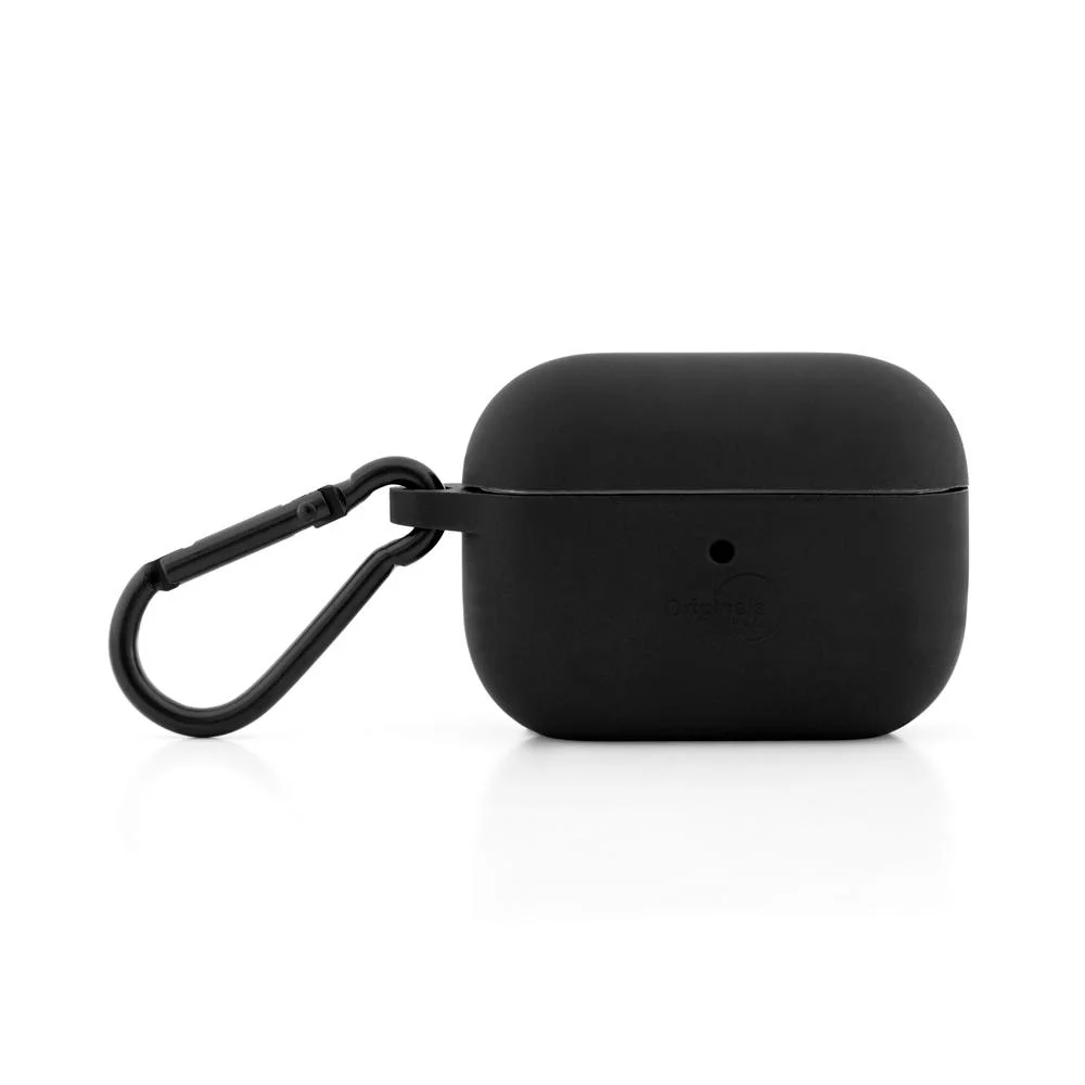Case Airpods Pro (2ª Geração) Iplace, Linha Beagá, Silicone, Preto Ônix
