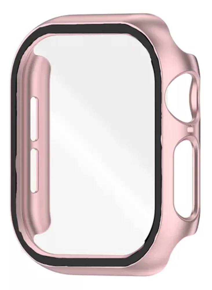 Capinha C/ Vidro 2in1 Para Smartwatch Apple Watch Serie 11 10 - 46mm