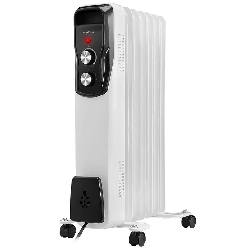 Aquecedor De Ar Portátil Britânia Baq1720b,Branco, 220 Volts