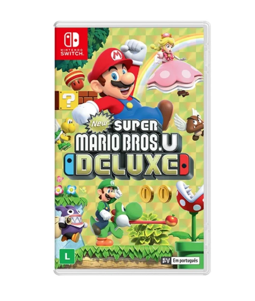 Jogo New Super Mario Bros U Deluxe Nintendo Switch