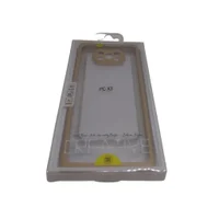 Capa Capinha De Celular Emborrachada Poco X3 Ante Queda Cor:bege