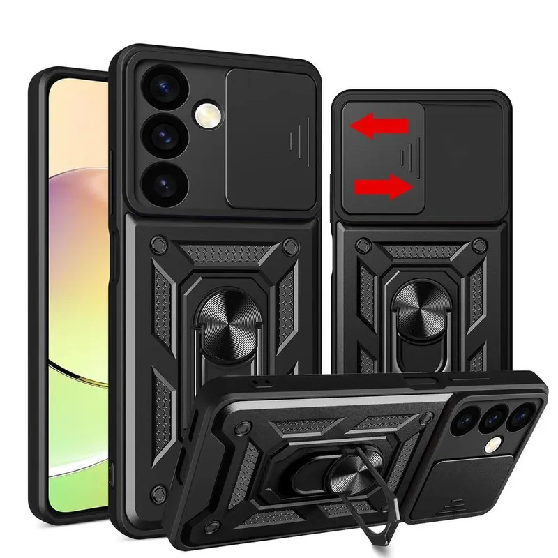 Capa Para Samsung Galaxy S24 + Plus, Protetora Resistente, Anti Impacto, Queda, Armadura Militar, preto