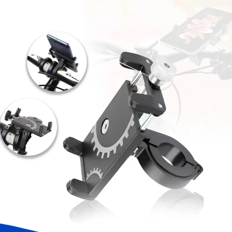 Suporte Universal Para Celular Gps Alumínio Para Bike Moto Bmg-61.
