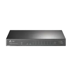 Switch 10 Portas Tp-Link, 8 Portas Gigabit Poe, 1 Porta Sfp - TL-SG1210P