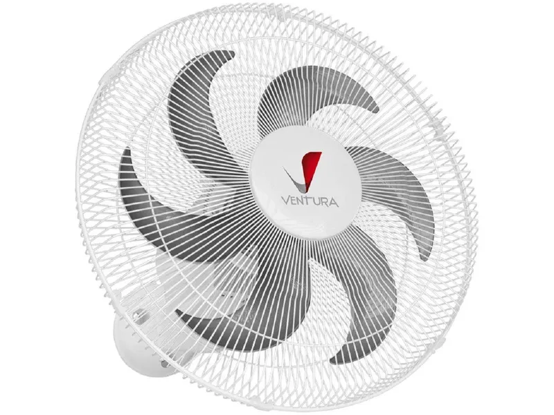 Ventilador Parede 50cm Ventura Preto Biv Turbo 150w Pas Aço