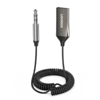 Receptor Áudio Ugreen, Bluetooth, 5.0 Conector 3.5mm P, Carro