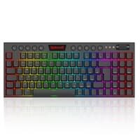 Teclado Mecânico Gamer Redragon Kurama, RGB, Switch Marrom, ABNT2, cabo USB-C removivel, Preto - K625P-KB (PT-BROWN)