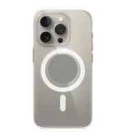Capa Magnética Transparente Clear Compatível Iph 14 Pro – Transparência Total E Compatível Com Indução
