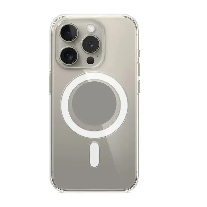 Capa Transparente Clear Magnética Compatível Iph 16 Pro Max – Transparência Total E Proteção Completa E Compatível Com B
