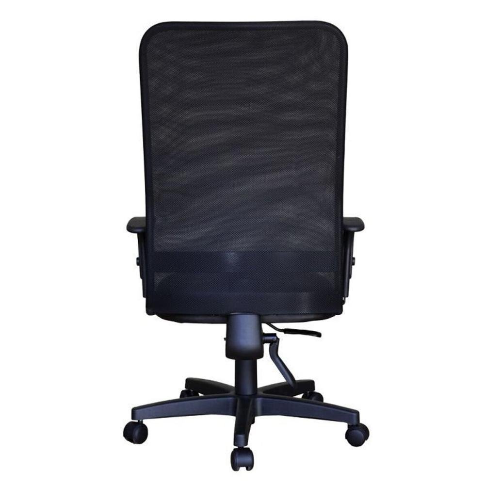 Cadeira Para Escritório, Encosto Em Tela Mesh Peruggia, Preto